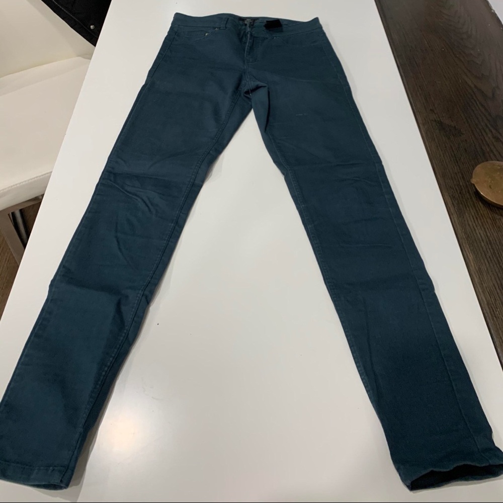 H&M Teal Skinny Jeans